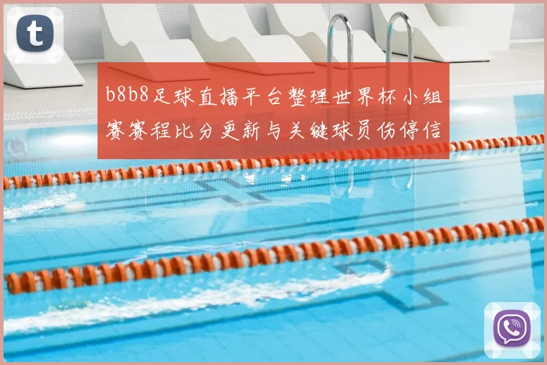 b8b8足球直播平台整理世界杯小组赛赛程比分更新与关键球员伤停信息
